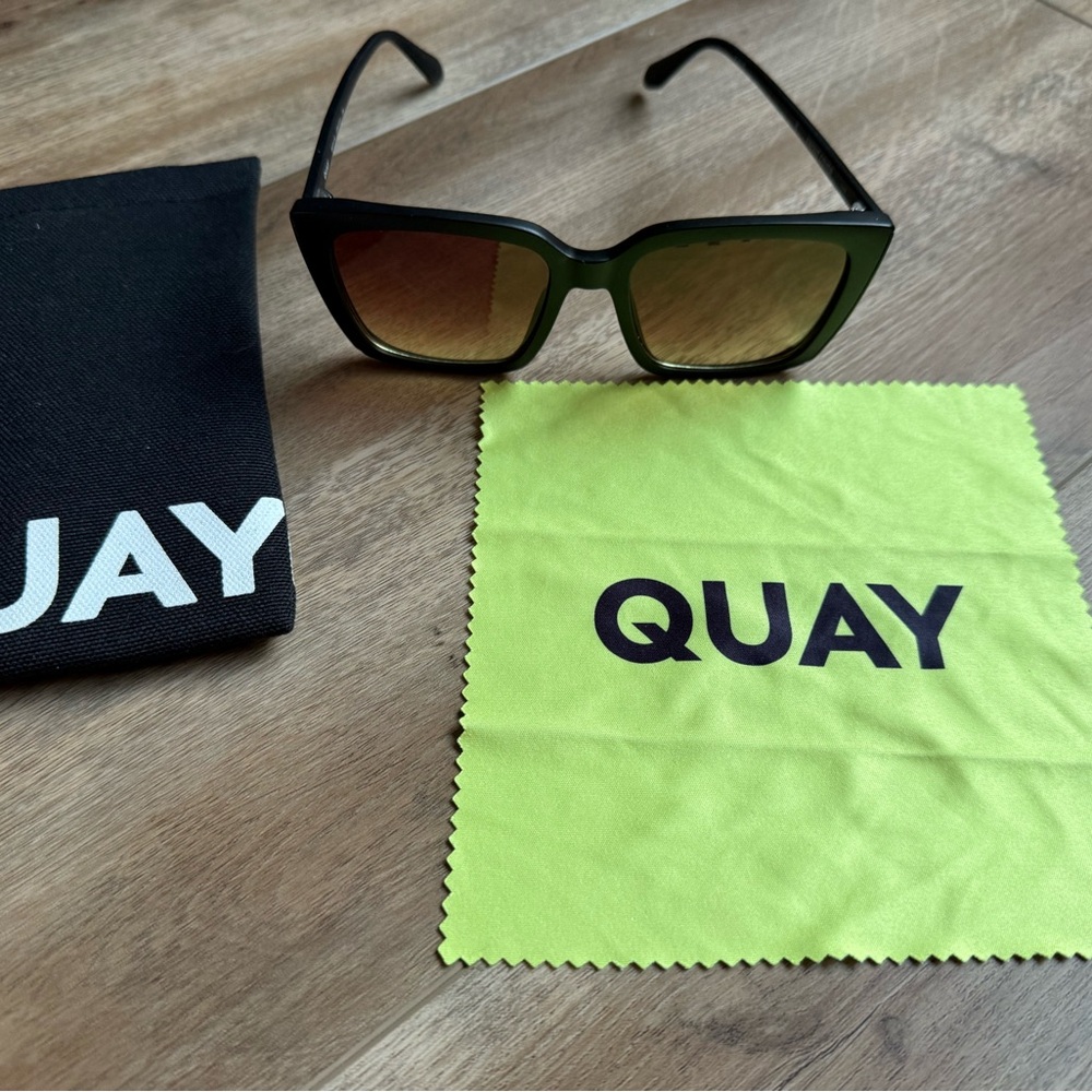 Quay Australia Black Sunglasses